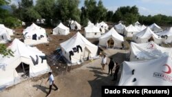 Migrantski kamp Vučjak, kod Bihaća, jun 2019.