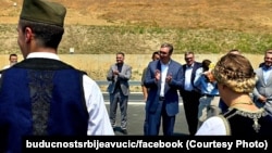 Vučić na svečanoj ceremoniji otvaranja deonice auto-puta, 5. jul 2025.