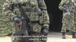 RSE sa migrantima u Šidu: Vojska ispred kampova RSE sa migrantima u Šidu: Vojska ispred kampova