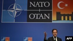 ნატოს გენერალური მდივანი მარკ რიუტე ანტალიაში ორგანიზაციის წევრი ქვეყნების საგარეო საქმეთა მინისტრების არაფორმალურ შეხვედრაზე