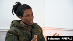 Frank Dario Jarrosay Manfuga, kubanski zarobljenik ukrajinske vojske, govori za Schemes, istraživačku jedinicu Ukrajinskog servisa Radija Slobodna Evropa.