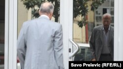 Milorad Ivanović ulazi u sud, 9. septembar 2012.