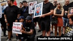 Протестиращи в София