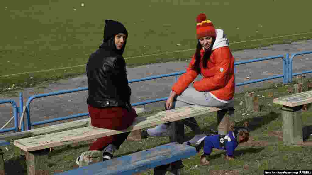 На бериславском стадионе «Машиностроитель» собираются первые зрители 