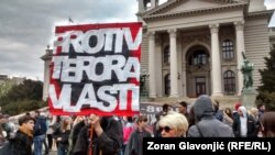 Četvrti dan 'Protesta protiv diktature'