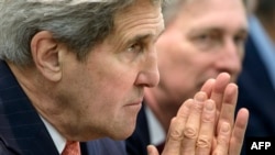 Джон Керри во время переговоров по иранской ядерной программе