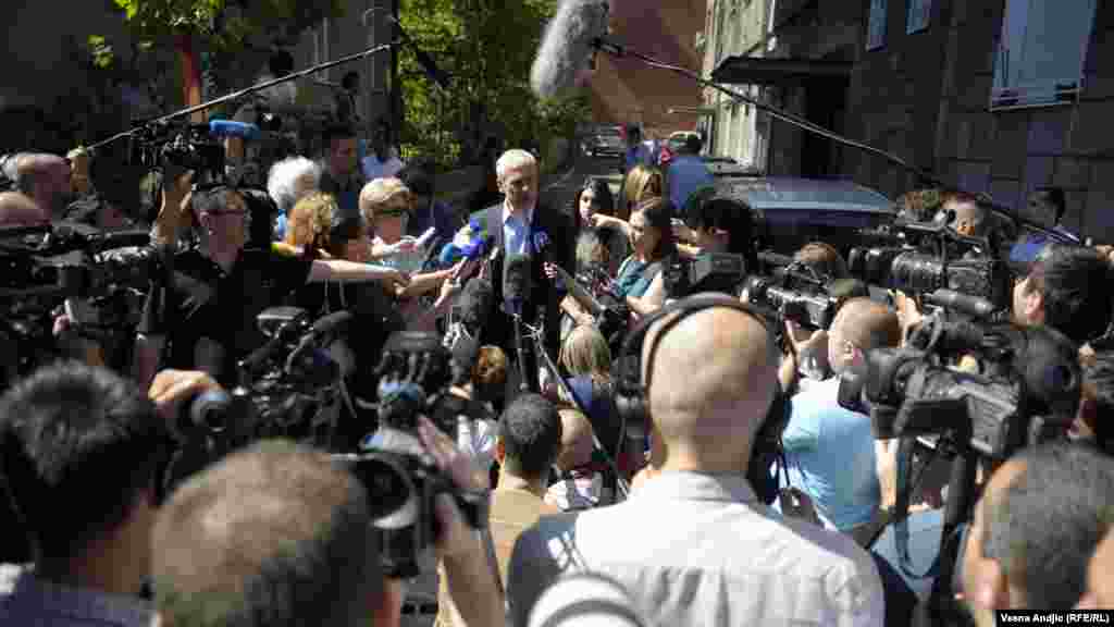 Kandidat koalicije "Izbor za bolji život" Boris Tadić