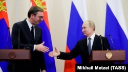 Vučić i Putin u Sočiju, 4. decembar 2019. godine
