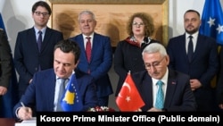 Potpisivanje sporazuma o fabrci oružja na Kosovu, 16. decembar 2024.