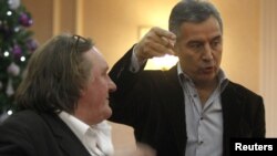 Gerard Depardieu i Milo Đukanović