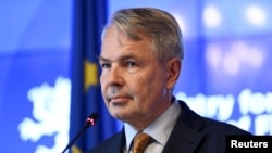 Pekka Haavisto u Helsinkiju, Finska, 1. jula 2022.