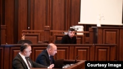 ჯგუფური ძალადობის საქმის პროკურორები ვახტანგ ცალუღელაშვილი და ვაჟა თოდუა