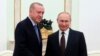 Президенти Туреччини і Росії Реджеп Ердоган і Володимир Путін (п), Москва, 5 березня 2020 року