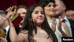 Hana Saeidi primila Zlatnog medvjeda, Berlin 2015.