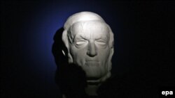 бюст Рихарда Вагнера на выставке в Лейпциге