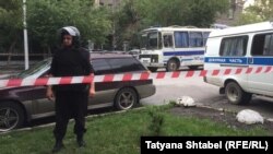 Полиция блокирует штаб Навального в Новосибирске