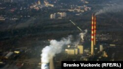 Aerozagađenje u Kragujevcu (fotoarhiv)