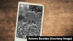 ირენა სხირტლაძის საფლავი ვარშავის სამხედრო სასაფლაოზე