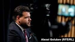 Ion Bulgac, în studioul Europei Libere de la Chișinău