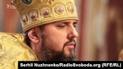 Первое богослужение митрополита Епифания