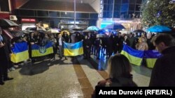 Komemorativni skup povodom treće godišnjice od početka ruske agresije na Ukrajinu