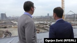 Aleksandar Vučić i Siniša Mali, o čijem doktoratu će odlučivati Odbor za profesionalnu etiku Univerziteta u Beogradu (fotografija iz 2017. godine)