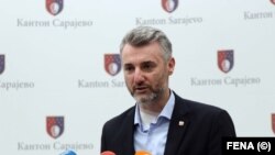 Predsjednik Vlade Kantona Sarajevo Edin Forto (arhivska fotografija=