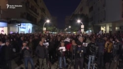 Građanski protest u Podgorici Građanski protest u Podgorici