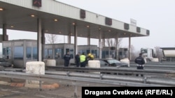 Mjesto saobraćajne nesreće na naplatnoj rampi Doljevac, arhivska fotografija