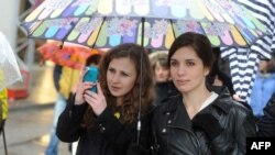 Мария Алехина и Надежда Толоконникова