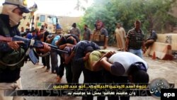 Džihadisti su 15. juna pustili ovu fotografiju na svom tviter nalogu, datum kad je napravljena je nepoznat 