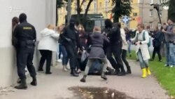 Сотни задержанных на акции солидарности в Минске Сотни задержанных на акции солидарности в Минске