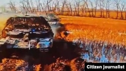 Navodni napad ruskim dronom u blizini Berdina, u ruskoj oblasti Kursk, 5. januar 2025.