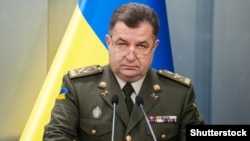 Ukraine – Minister of Defence of Ukraine General of the Army of Ukraine Stepan Poltorak. Kyiv, January 20, 2017