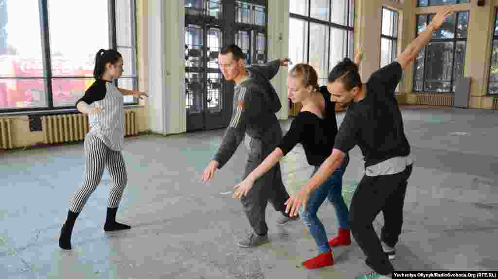 Репетиція в одному з павільйонів ВДНГ