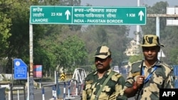 Индийские военные на границе с Пакистаном