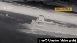 РЛК-МЦ «Валдай» на военном аэродроме в Джанкое. Скриншот кадра из видео ГУР