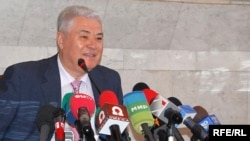 Outgoing President Vladimir Voronin