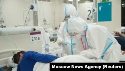 Допомога хворому на COVID-19 у Росії, ілюстративне фото