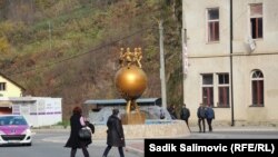 Srebrenica, centralni dio, na dan izbora 15. novembar 2020. 