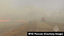 пожары в Хакасии