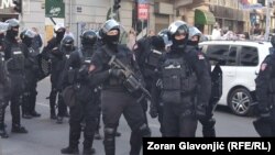 Policija na ulicama Beograda, 4. jul 2025.