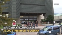 Počela vakcinacija Sarajlija starijih od 75 godina Počela vakcinacija Sarajlija starijih od 75 godina