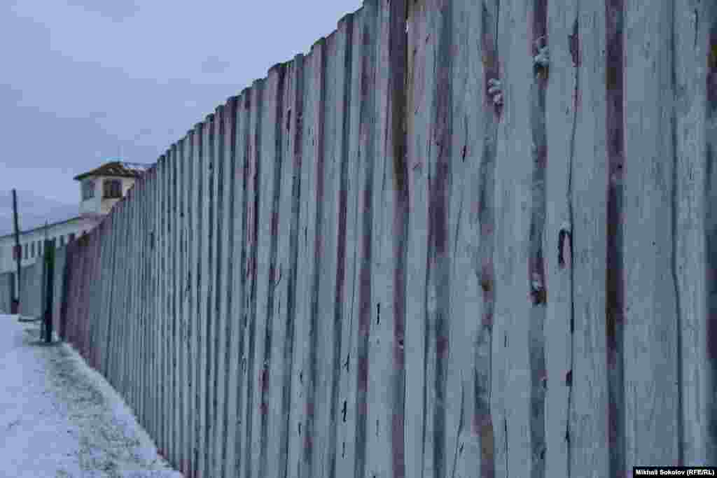 Музей "Пермь-36". Ограждение концлагеря.