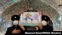 Kovčeg sa telom naučnika Mohsena Fakhrizadeha, 29. novembar