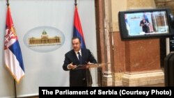 Predsednik Skupštine Srbije u tehničkom mandatu Ivica Dačić