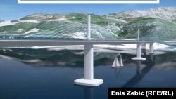 Vizuelno rješenje Pelješkog mosta