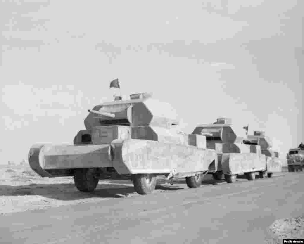 Но по-настоящему свою роль в истории муляжи оружия сыграли в ходе Второй мировой войны. В африканской пустыне британская армия разгромила итало-немецкую группировку фельдмаршала Эрвина Роммеля. Это было решающее сражение. И муляжи помогли одержать победу. 