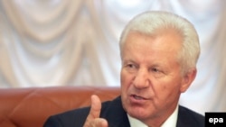 Колишній спікер Верховної Ради, голова Соціалістичної партії України Олександр Мороз