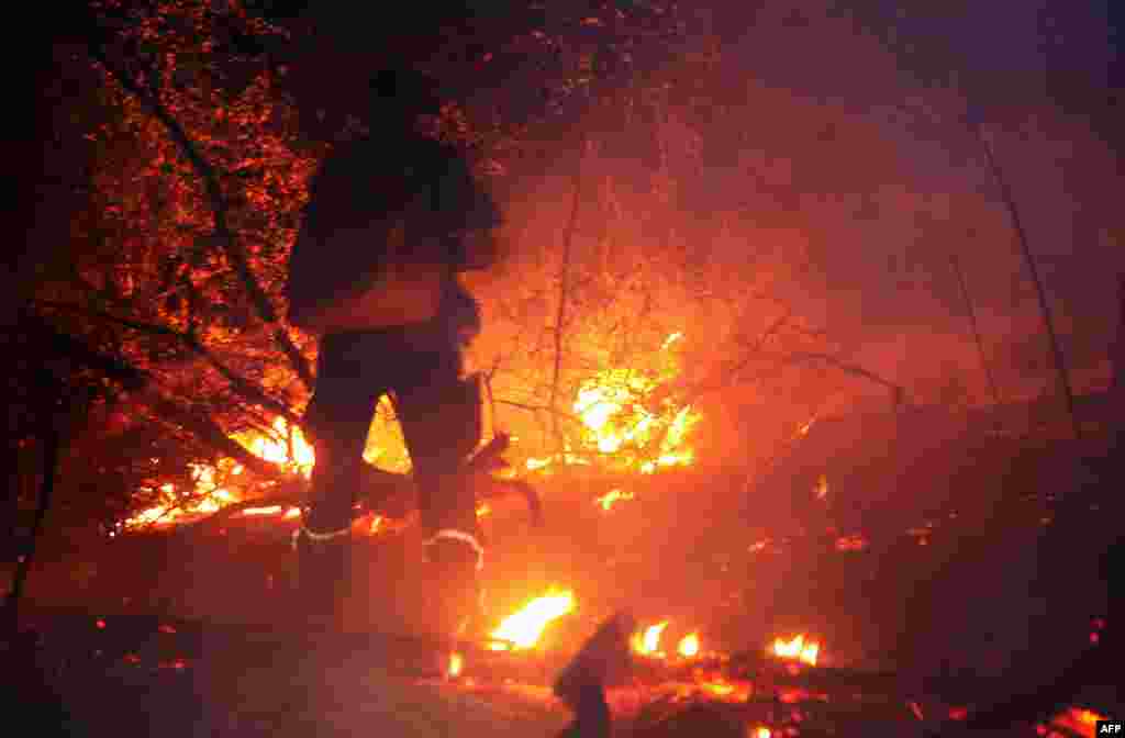 Srbija - Požari oko Žitorađe, 22. august 2012.